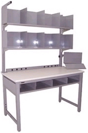 K Series shipping/receiving workbench with options